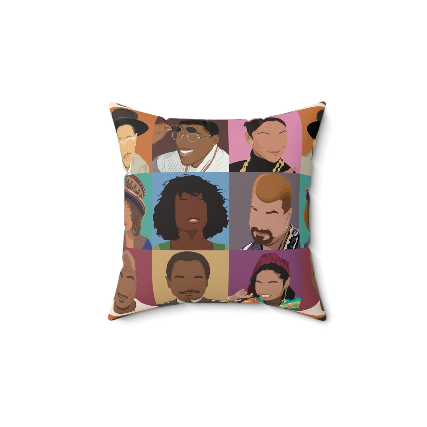 A Different World Square Pillow
