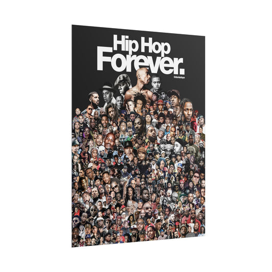 Hip Hop Forever Poster (BLACK)