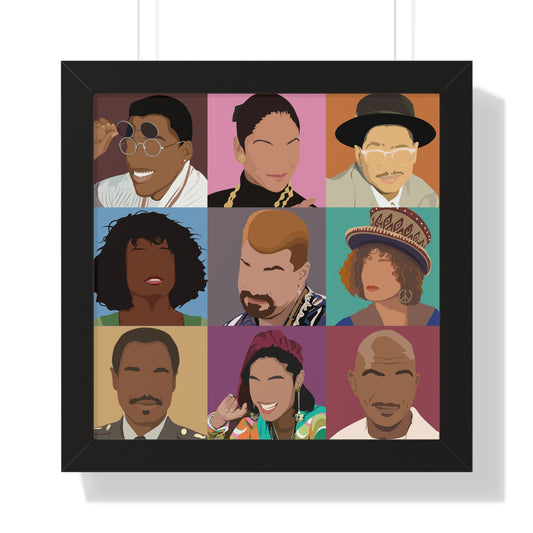 A Different World Framed Poster