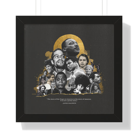 We The People Framed Poster