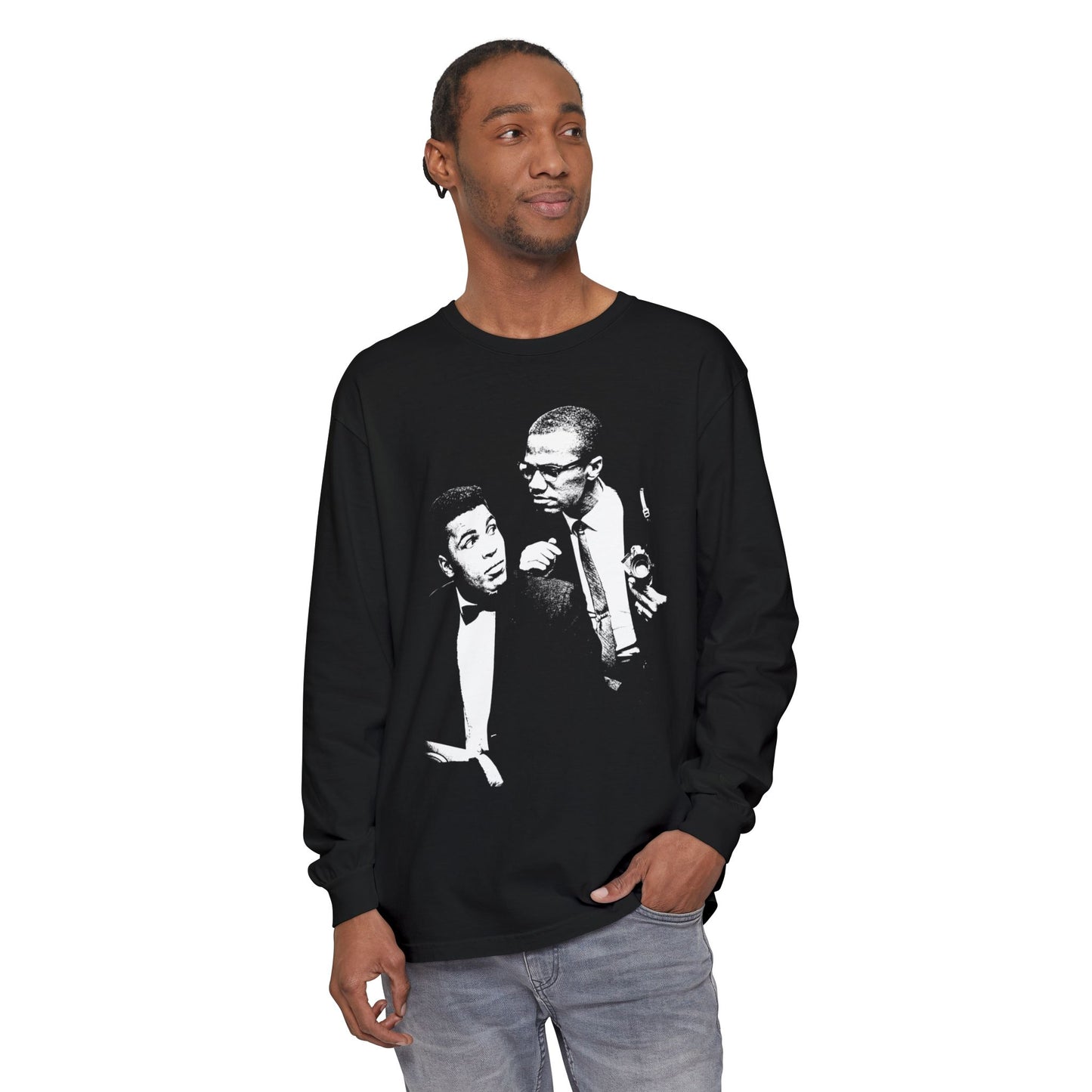 Malcolm & Muhammad Long Sleeve Tee