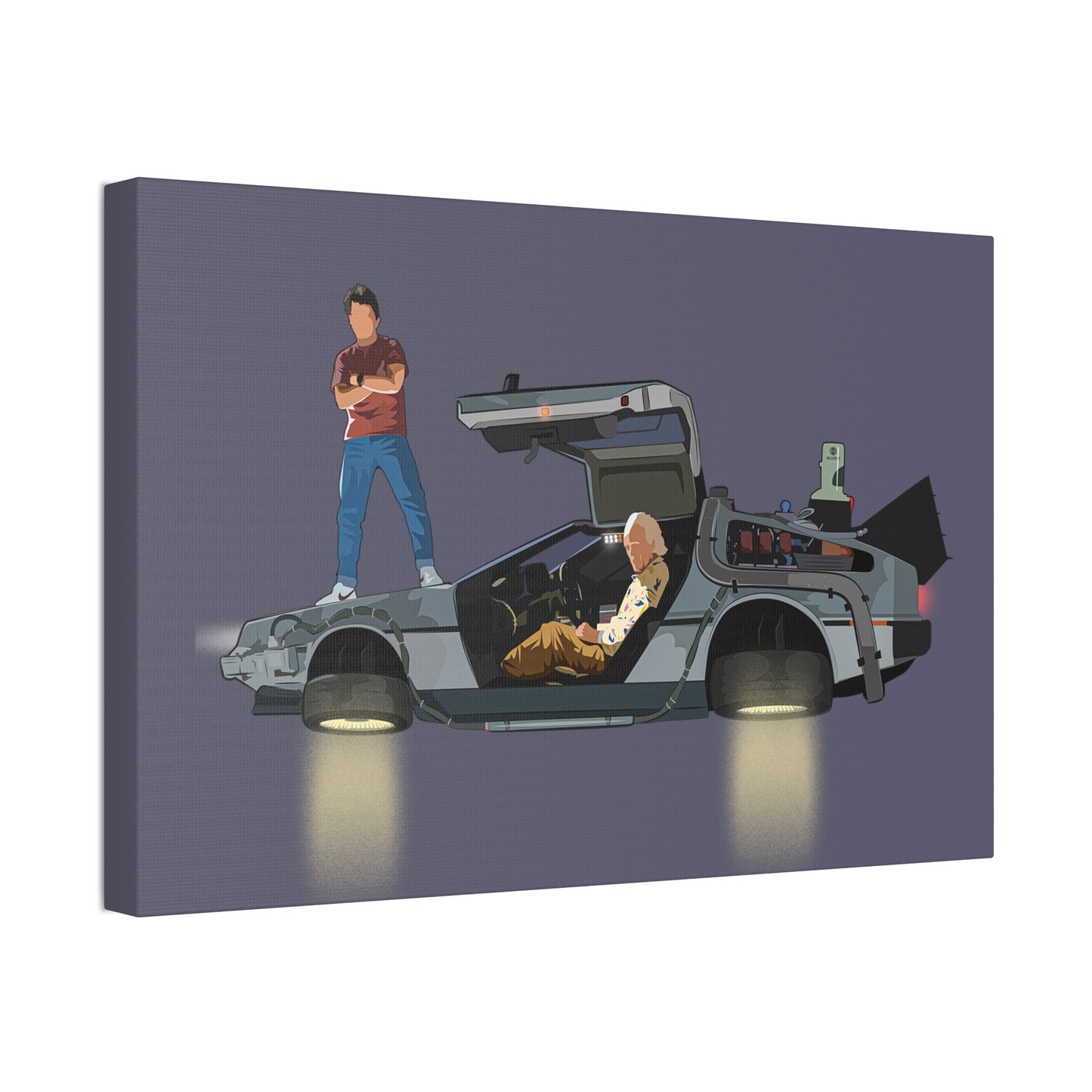 Doc and Marty Canvas