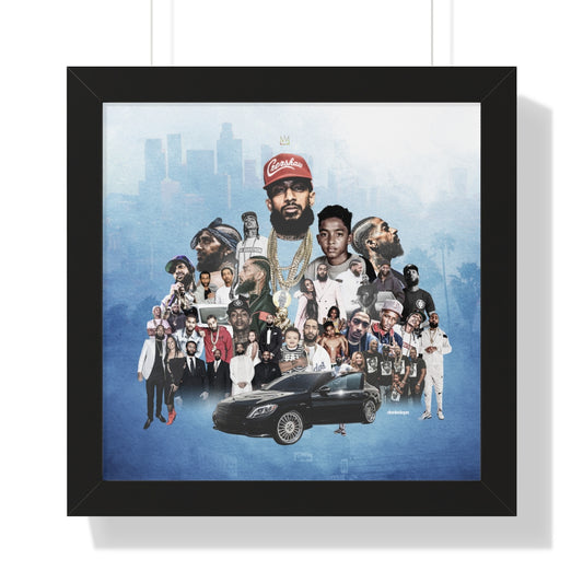 King Nip Framed Poster