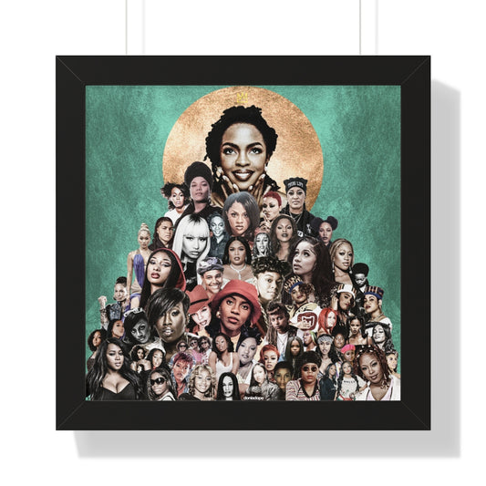 The Queens of Hip-Hop Framed Poster