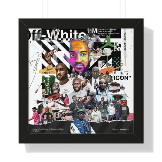 Dear Virgil Framed Print