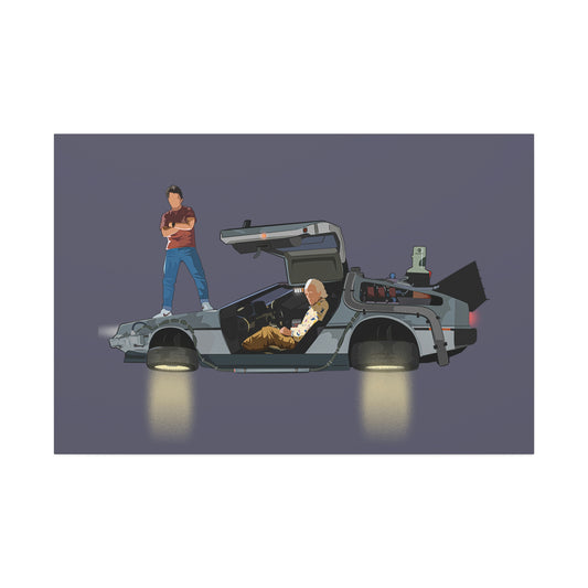 Doc and Marty Canvas