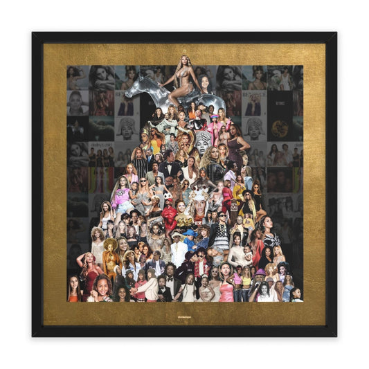 Queen Bey Legacy Framed Poster