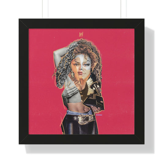 Miss Jackson Framed Print