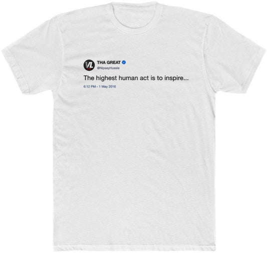 King Nipsey "Highest Human Act" Tee