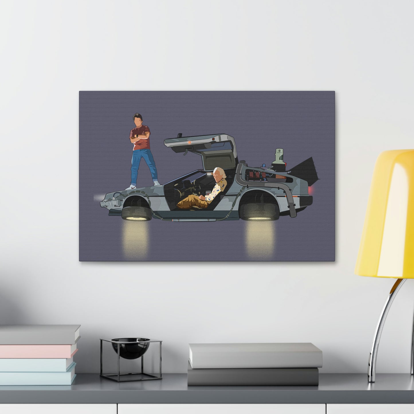 Doc and Marty Canvas