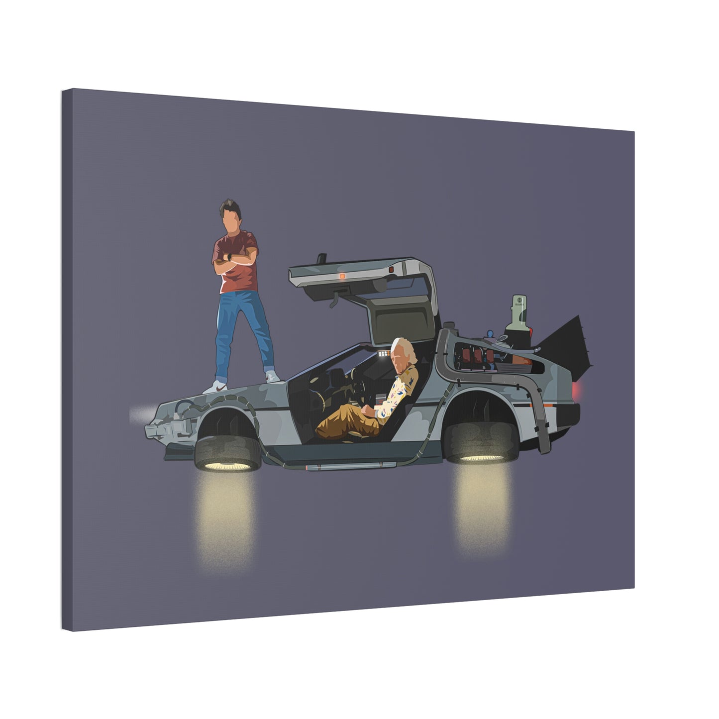 Doc and Marty Canvas