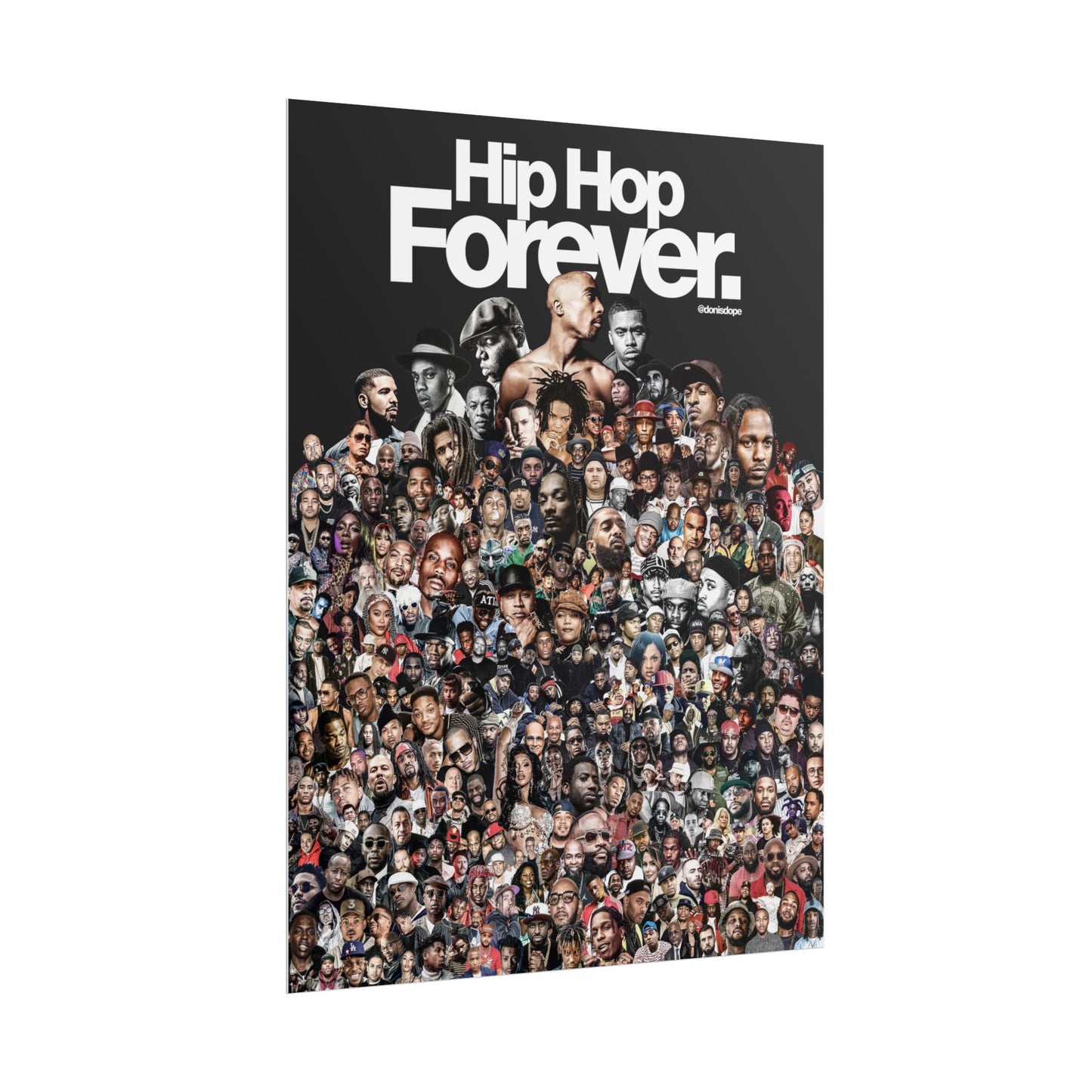 Hip Hop Forever Poster (BLACK)