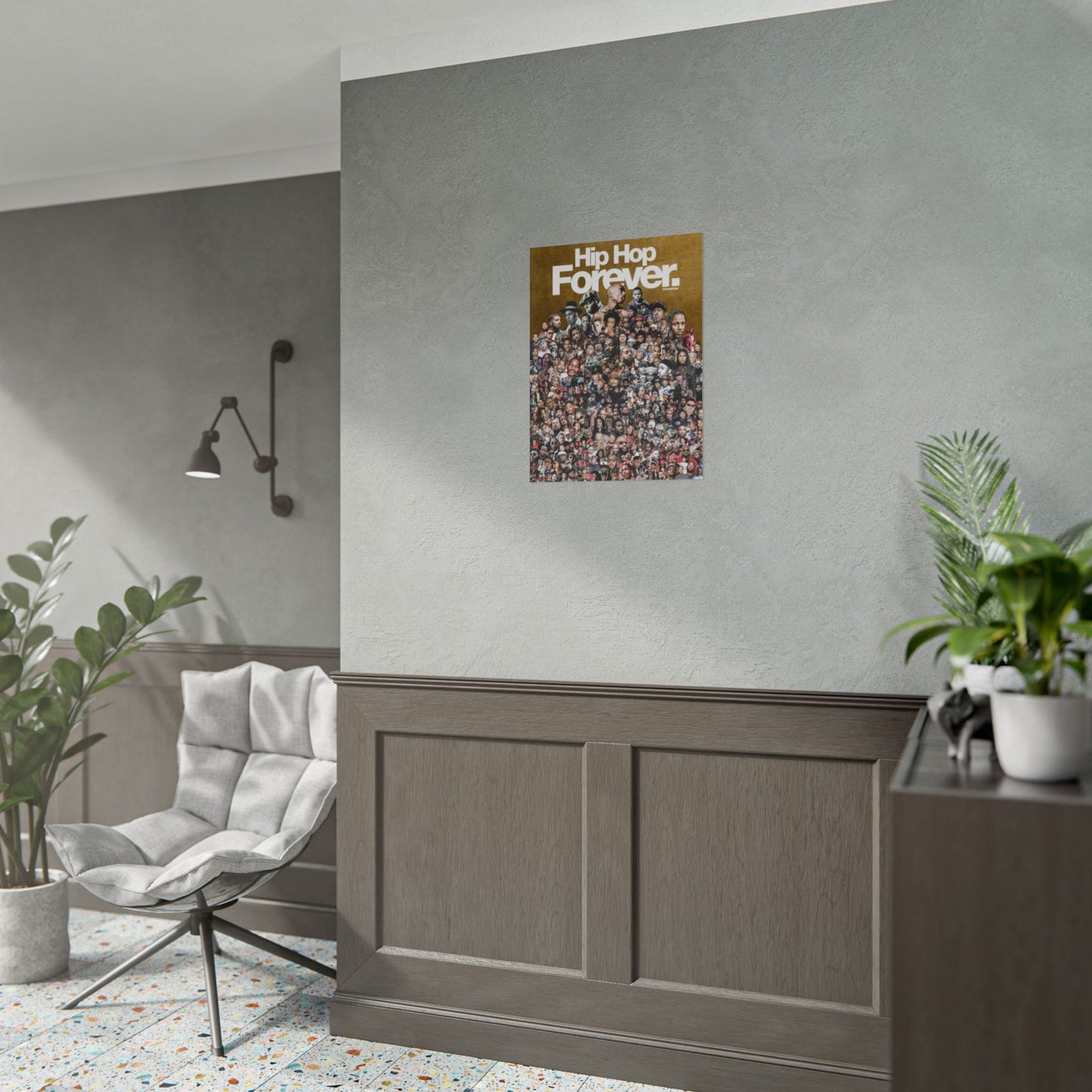 Hip Hop Forever Poster (GOLD)
