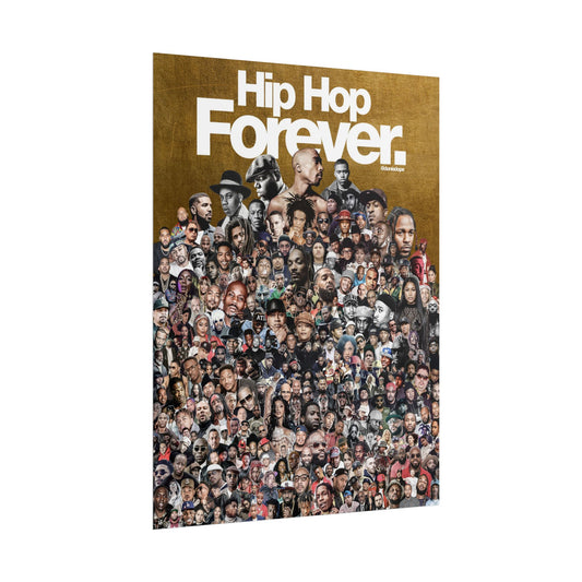 Hip Hop Forever Poster (GOLD)