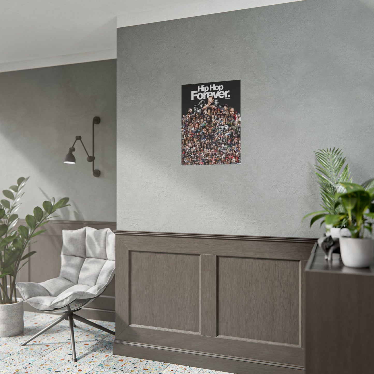 Hip Hop Forever Poster (BLACK)