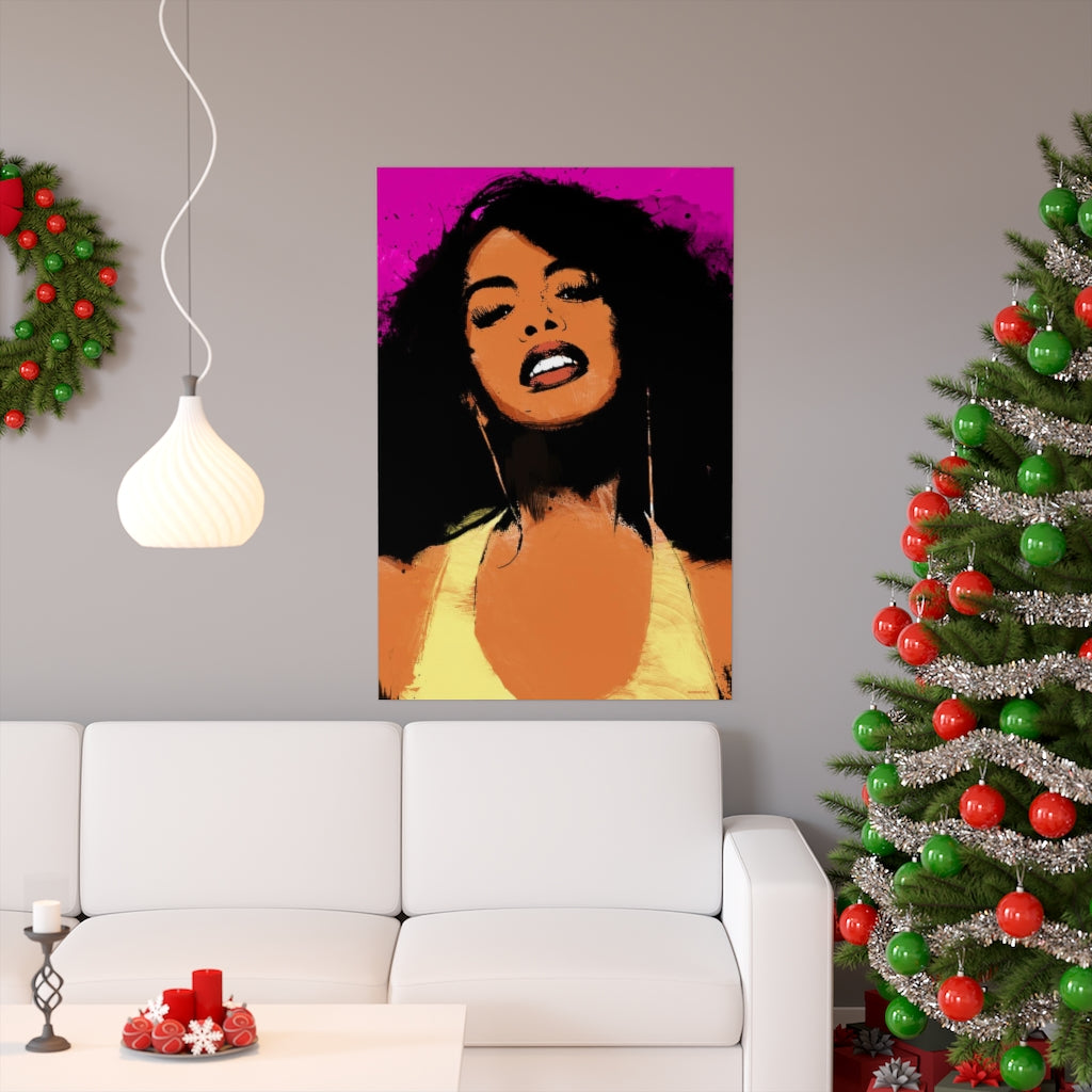 Aaliyah Poster 24 x 36