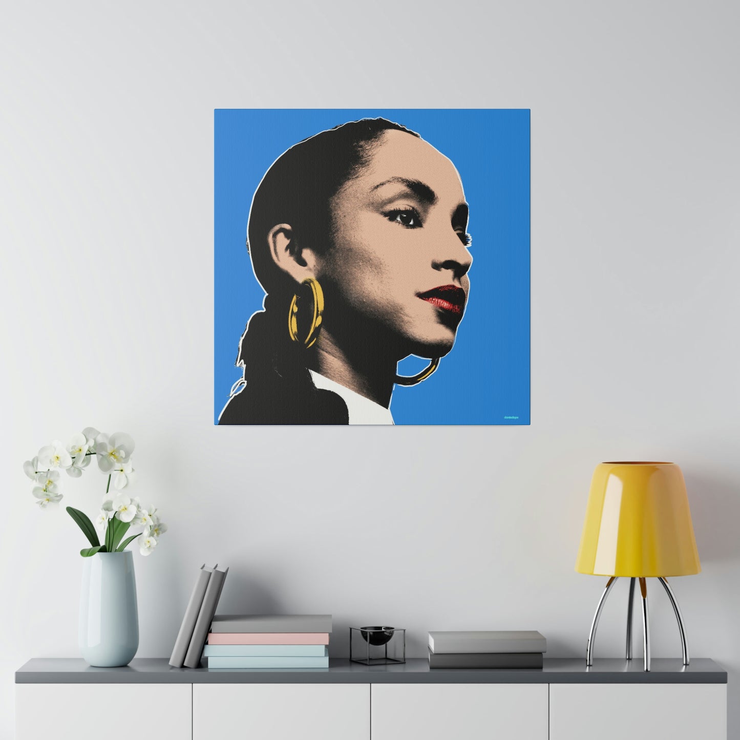 Sade Vintage Pop Stretched Canvas, 0.75"