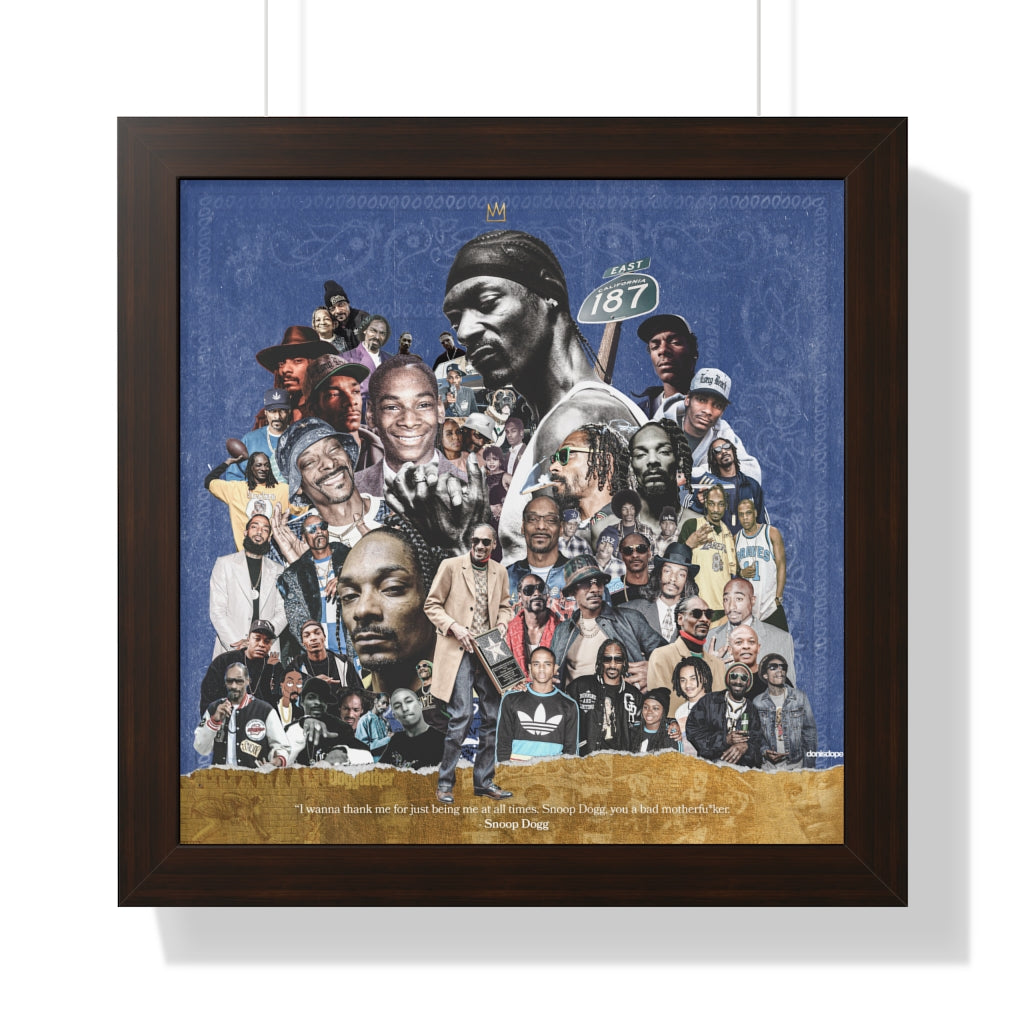 Uncle Snoop Framed Poster