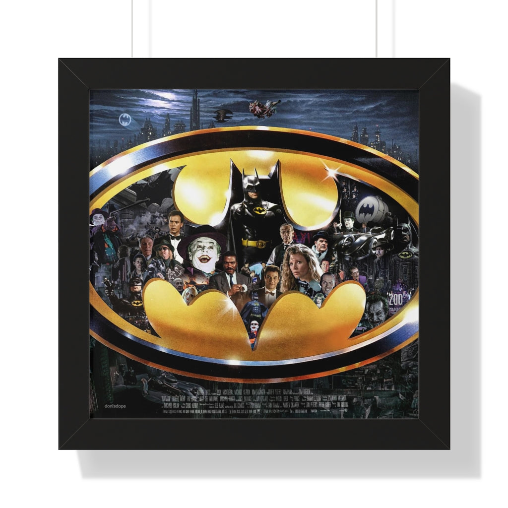 Batman 89 Framed Poster