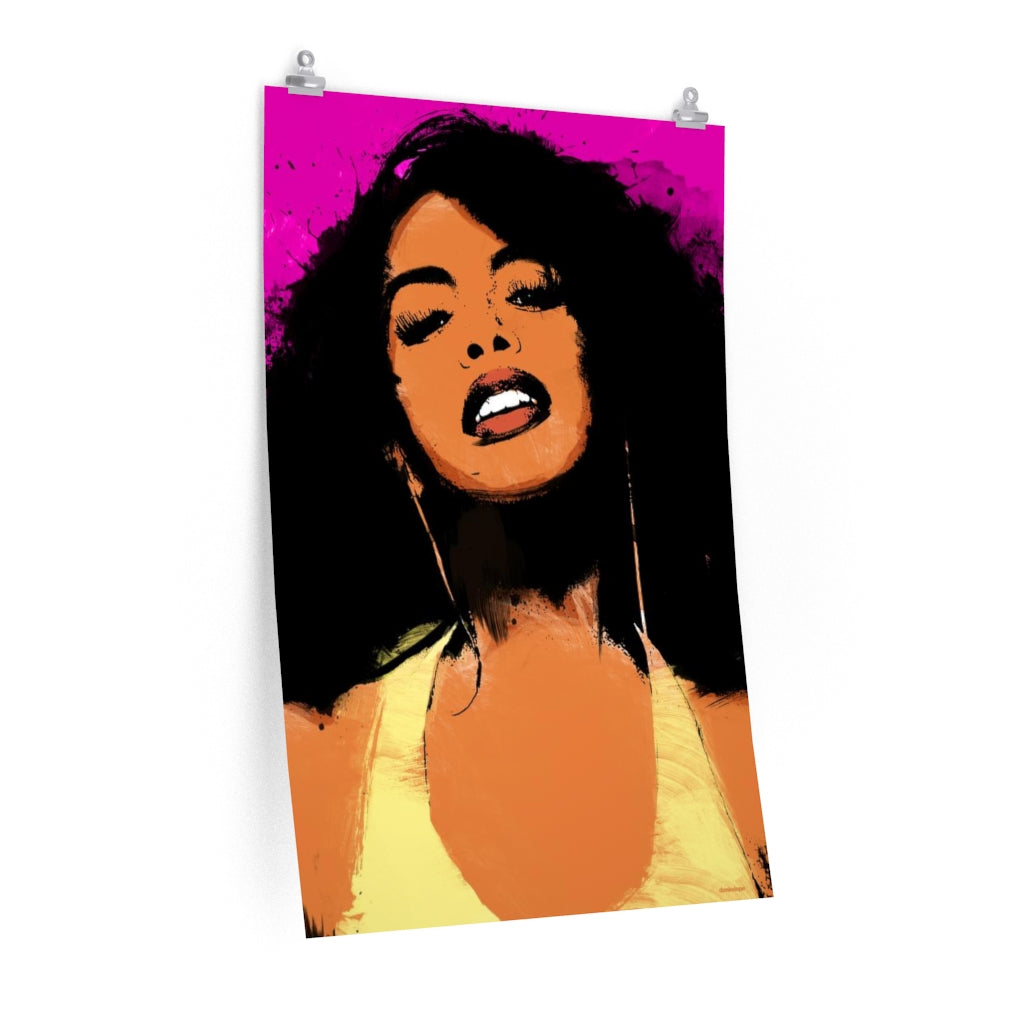 Aaliyah Poster 24 x 36